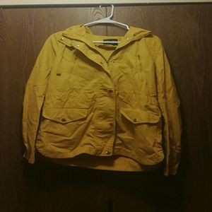 Yellow utility jacket